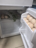 新飞（Frestec）小冰箱 冰箱小型双开门 迷你双门家用宿舍租房冷藏冷冻电冰箱节能省电 48L白【一级能效+租房神器】升级款 实拍图