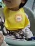 新安代 婴儿围兜 宝宝围嘴儿童小孩吃饭兜防水立体口水卡通罩衣可调节 【3D立体加大款】小狮子 实拍图