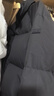 京东京造羽绒服男女情侣款鸭绒冬季保暖外套面包服加厚短款黑色 2XL 实拍图