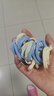 海盐蓝发绳发绳发圈头绳简约扎高马尾皮筋少女可爱头饰无缝高弹力 20根（opp袋包装）【颜色随机】 实拍图