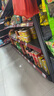 乐企超市货架展示架便利店货物架药店小卖部零食店文具店置物架子展柜 五层主架（升级加厚） 单面【长120*宽42*高160cm】 实拍图