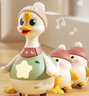 汇乐玩具（HUILE TOYS）摇摆鹅会唱歌跳舞宝宝玩具小孩玩具音乐电动爬行儿童宝宝礼物 摇摆鹅二代（1大鹅2小鹅）HC9990 实拍图