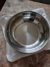 【不锈钢】和面盆厨房烘焙家用火锅盆洗菜打蛋汤锅盆醒面盆料理盆 32cm【热卖款】不锈钢 和面盆 实拍图