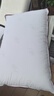 水星家纺枕头枕芯酒店枕头护颈枕头芯家用一对纯棉抗菌可水洗低枕48x74cm 实拍图