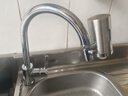 德思克水龙头净水器除水垢余氯家用过滤水垢前置过滤器家用厨房自来水多层过滤 一机六芯【进口椰壳活性碳滤芯】 实拍图