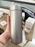 米家钛保温杯 内外纯钛水杯 男女士杯子 便携茶杯350mL 实拍图