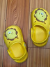 牧童儿童拖鞋夏男宝宝洞洞鞋软底女童卡通洗澡婴幼儿家居鞋奶狮黄140 实拍图
