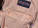 JANSPORT杰斯伯双肩包男背书包女休闲学生校园 47LW7N8 蜜蜡粉 实拍图