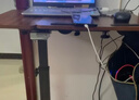 床边桌可移动升降电脑桌客厅沙发边几折叠桌书桌家用卧室床头学习 胡桃色-黑架【隐藏轮可移动】 实拍图