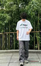 李宁（LI-NING）短袖t恤男夏季冰丝速干运动服饰跑步健身圆领上衣透气半袖情侣装 白色-游泳文化衫 XL 180 实拍图