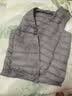 鸭鸭（YAYA）反季羽绒服男冬季轻薄羽绒背心内穿马夹男士保暖内胆薄款马甲KX 藏青色 S /165 实拍图