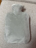 南极人注水热水袋pvc暖水袋加厚防爆可拆洗灌水保温暖手暖宝宝1000ml 实拍图