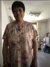 戴妈妈奶奶装套装夏装短袖妈妈装2025新款老年女装60-80岁老年人衣服t恤 蓝色冰丝两件套 3XL 建议115-130斤 实拍图