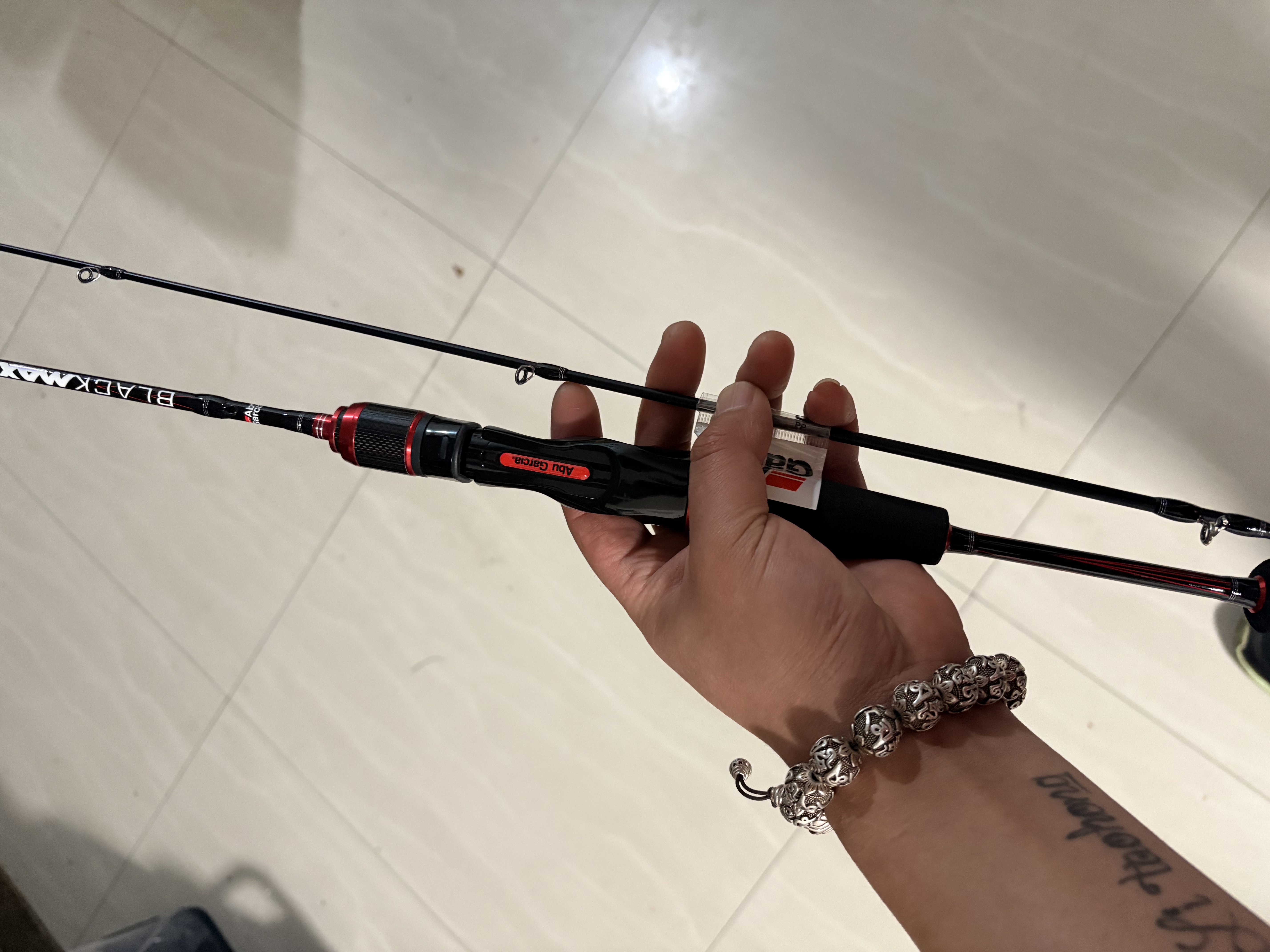 ABU GARCIA 阿布加西亚BMAX路亚竿单竿 超轻超硬碳素鲈鱼翘嘴雷强路亚杆 1.98m 【枪柄】UL调单竿 实拍图