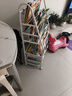 全品屋书架儿童书桌落地一体靠墙绘本架置物架移动书柜简易宝宝玩具收纳 【60cm】4书架+2收纳架+4收纳盒 实拍图