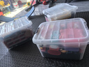 禧天龙塑料衣物收纳箱玩具整理箱30L 透明  3个装 不带轮 实拍图