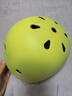京东京造 儿童头盔护具套装 轮滑溜冰滑板平衡车自行车护具7件套 荧光黄 实拍图