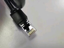 万级超七类网线双屏蔽【国标23AWG-0.62mm纯无氧铜芯】CAT7A类抗干扰万兆25G工程家装网络箱线50米绿色 实拍图