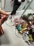 依视路（ESSILOR）男女款商务超轻镜框可配依视路镜片光学近视定制防蓝光平光眼镜 钛+金属-全框-4023BK-黑色 镜框+依视路A4防蓝光1.60现片 实拍图