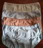 红豆内裤女纯棉抑菌裆女士内裤棉氨中腰三角裤4条装 组合三175 实拍图