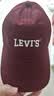 李维斯（Levi's）儿童鸭舌帽牛仔中性帽男童女童秋季百搭遮阳帽子 梅洛红 实拍图