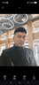 MIEAR假发男短发补发男士头顶真发刘海织发补发片块脱发前额手织脱发 全手织潮流侧分A级【辫发13X18前生物递针头旋】 黑色系 实拍图