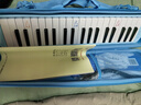 奇美37键专业级马卡龙色学生成人口风琴（马卡龙蓝、赠音符贴及吹管） 实拍图