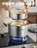 苏泊尔SUPOR 蒸滋味复底304不锈钢汤蒸多用蒸锅24cm单层蒸笼SZ24S1 实拍图