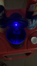 车载烟灰缸个性创意多功能夜光灯带盖汽车车内用品大全实用 黑色led灯款 均码 实拍图