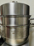 美厨（MAXCOOK）蒸锅 304不锈钢30CM三层蒸锅 加厚复底汤锅 燃气电磁炉通用 实拍图