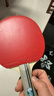 蝴蝶乒乓球拍四星级专业级5层底板【反胶+正胶】403横拍 送拍包 实拍图