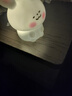 卡通小夜灯房间可爱少女心氛围灯生日礼物送女孩子儿童发光小玩具 腮红兔/大号 +配10颗备用电池 实拍图