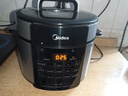 美的（Midea）电压力锅0涂层精钢厚釜电高压锅电饭锅家用双胆电饭煲智能预约煮饭煲汤炖肉多功能不锈钢内胆 少盐提鲜【5升容量 3-10人】行业爆款 5L 实拍图