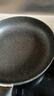苏泊尔（SUPOR）平底锅不粘锅 牛排煎锅 麦饭石色炒菜锅煎蛋煎饼锅电磁炉燃气通用 推荐【28CM加深】配盖 实拍图