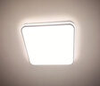 惠普精工卧室吸顶灯led现代简约餐厅书房灯具方50*50cm遥控三色 实拍图