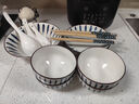 捷升骥世 情侣2-4人碗碟套装 景德镇陶瓷餐具套装家用组合日式 千叶草4碗4盘4勺4筷1汤碗1大勺 实拍图