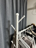 溢彩年华晾衣架落地可移动阳台凉晒衣架室内挂衣架晾衣杆白色衣服架子2266 实拍图