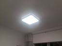 雷士（NVC）全光谱护眼吸顶灯卧室智能简约现代LED照明方灯白雪Y 实拍图