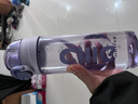 希乐（cille）塑料水杯tritan男女大容量户外运动健身随手杯子600ml紫XL-2217 实拍图