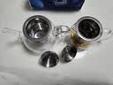 金灶（KAMJOVE） 玻璃泡茶壶 飘逸杯小茶道杯304茶水分离杯耐热玻璃茶壶迷你茶具 【断水利落】AM-713 150ml 实拍图