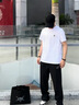 JEANSWEST LIFE真维斯休闲裤子男款秋季宽松运动长裤重磅束脚裤春秋款男裤潮 实拍图