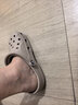卡骆驰（CROCS）贝雅洞洞鞋男鞋女鞋轻便耐磨一脚蹬拖鞋休闲鞋百搭花园鞋|10126 卵石色-2V3 39 (240mm) 实拍图