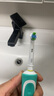 欧乐B（Oral-B）电动牙刷d12深度清洁牙龈按摩3D声波P系列圆头送男友送女友情侣 经典旋转清洁-D12绿色 实拍图