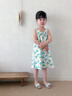 纤丝鸟（TINSINO）童装女童睡裙儿童吊带满印纯棉睡裙青少年夏季家居服 星星点点 晒单实拍图