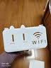 优勤路由器放置架免打孔壁挂机顶盒置物架固定插排插座上墙wifi收纳盒 实拍图