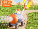 迪漫奇儿童户外萌鸭泡泡机小手推车吹泡泡宝宝学走路玩具  实拍图