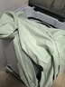 艾薇 A类水洗棉床单单件被单单件单人宿舍110g磨毛床单 浅绿180*230cm 实拍图