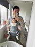 babycare腰凳婴儿背带多功能减震四季抱娃神器解放双手透气轻薄款卡斯尔灰 实拍图