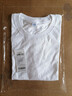 重磅纯棉短袖t恤男高档纯色印花休闲基础款内搭半袖打底衫 白色 L  125-140斤 实拍图