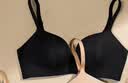 都市丽人软尺码隐形内衣女文胸无钢圈光面无痕薄款透气小胸聚拢胸罩2B25C4 实拍图
